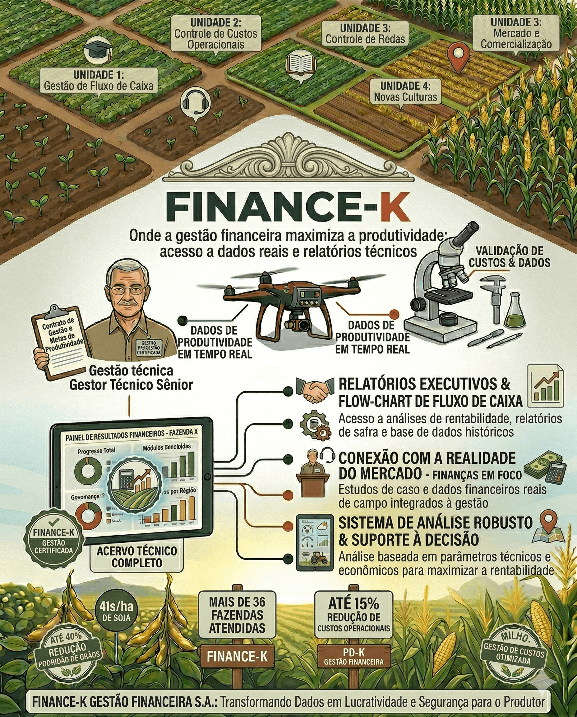 Inteligência de compra de insumos agrícolas
