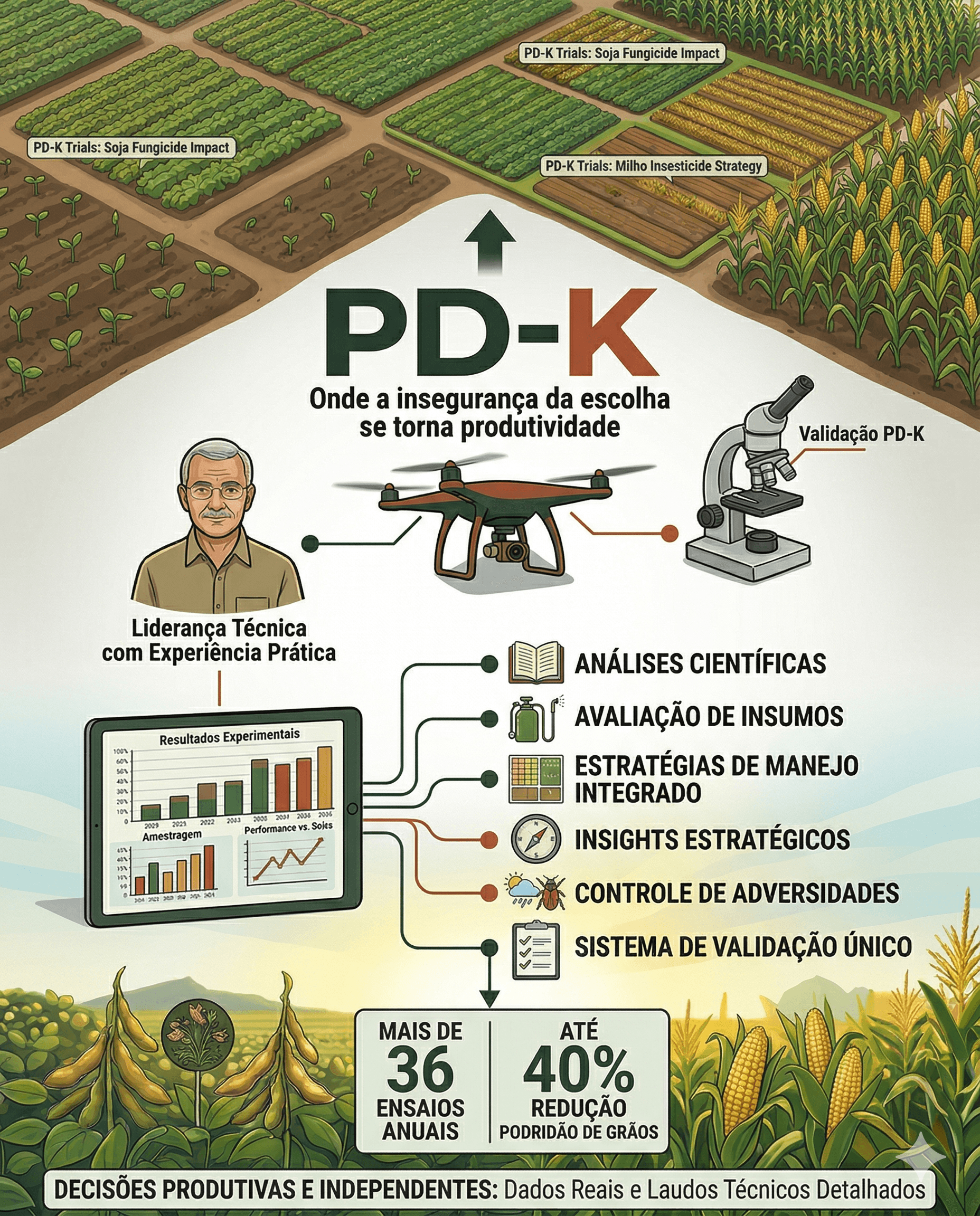 Pesquisa e desenvolvimento agronômico